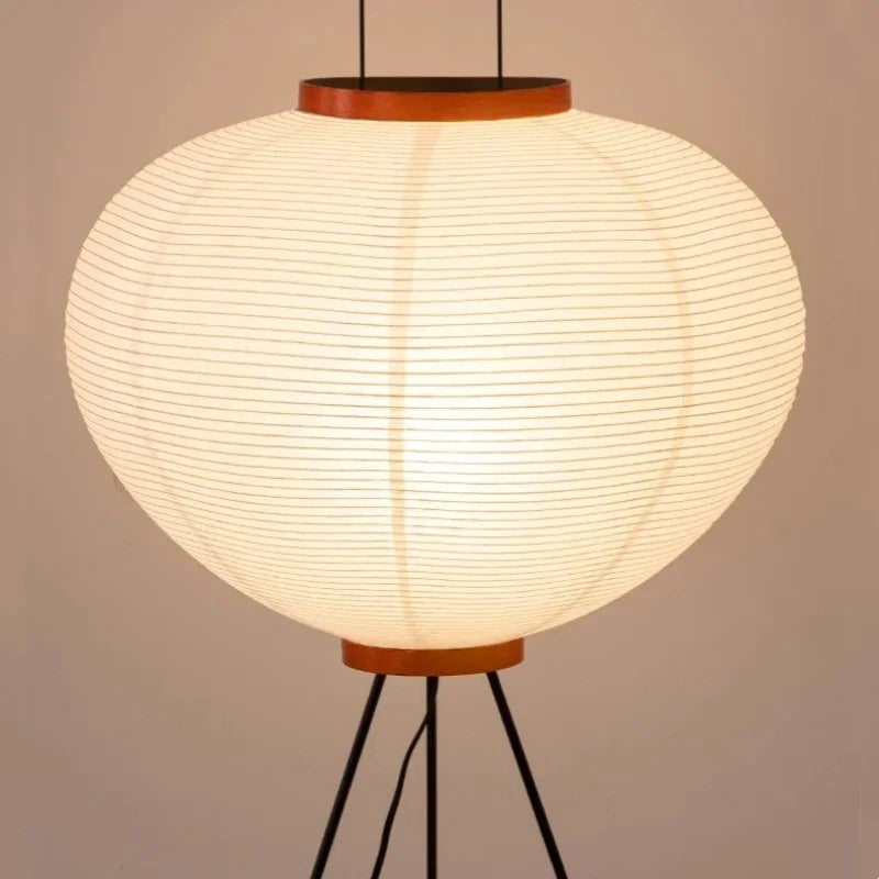Noguchi Akari Floor Lamp Rice Paper | Japandi Standing Light